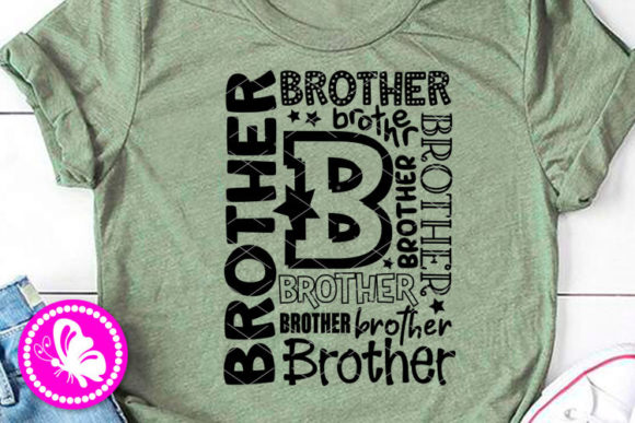 Brother Clipart Birthday Gift T Shirt Graphics