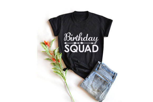 Unicorn Svg Design, Birthday Squad