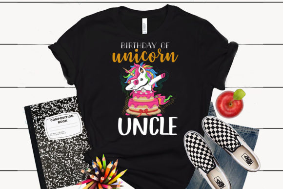 Unicorn T-Shirt Birthday of Unicorn Graphics