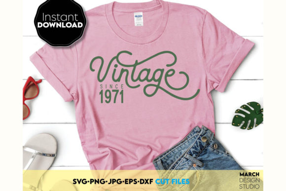 Vintage Birthday Shirt Design Gift File: Graphics & Crafts Review